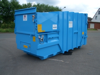 Absetzpresscontainer